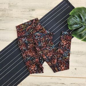 Lululemon Align Pant Leggings 28" Foliage Overlay Muilti Size 0